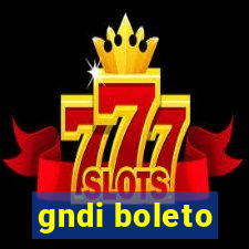 gndi boleto
